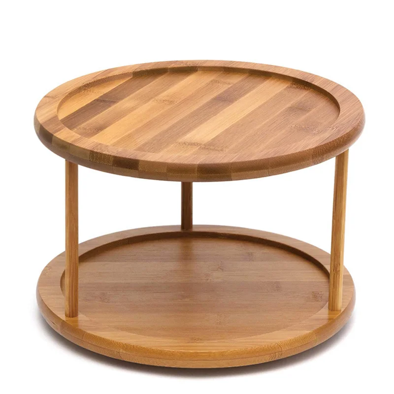 Multifunctional Bamboo Organizer Desk Caddy Supply Holder Pen Pencil Brush Compartment Kitchen Bathroom Countertop Storage