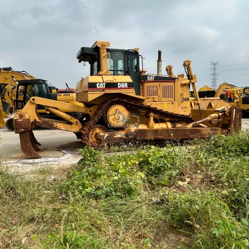 Second-Hand Caterpillar D8R Bulldozer Crawler with Efficient Components Cost-Effective Used Heavy Equipment
