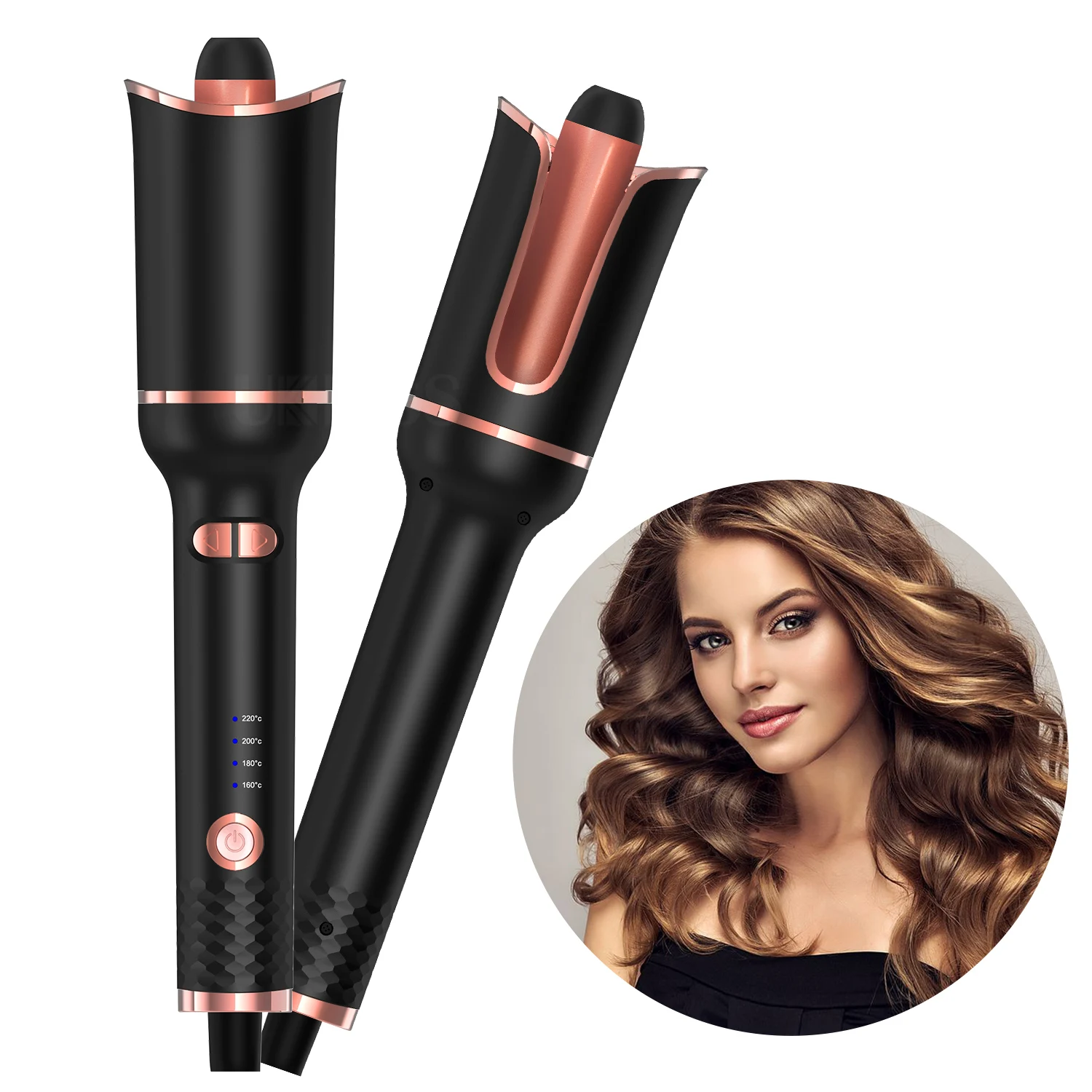 Automatic Curling Iron For Long Hair  rotating curling iron automatic hair curler Auto Spin Curling Wand