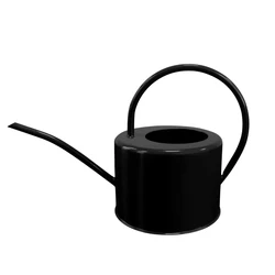 custom wholesale various colors galvanized steel metal 1L garden watering can