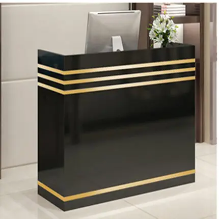 Простая Современная барная стойка кассовый аппарат небольшая стойка магазина одежды Парикмахерская стойка регистрации