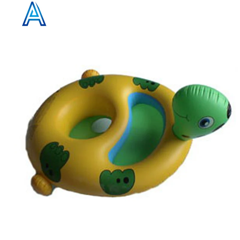 Made in China factory OEM customize shape cheap pool float PVC inflatable baby boat baby seat for pool water float car toy