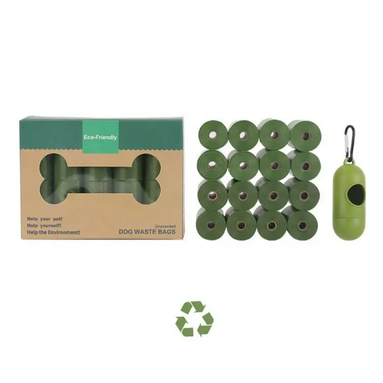 Pet waste christmas bags poop dog bag