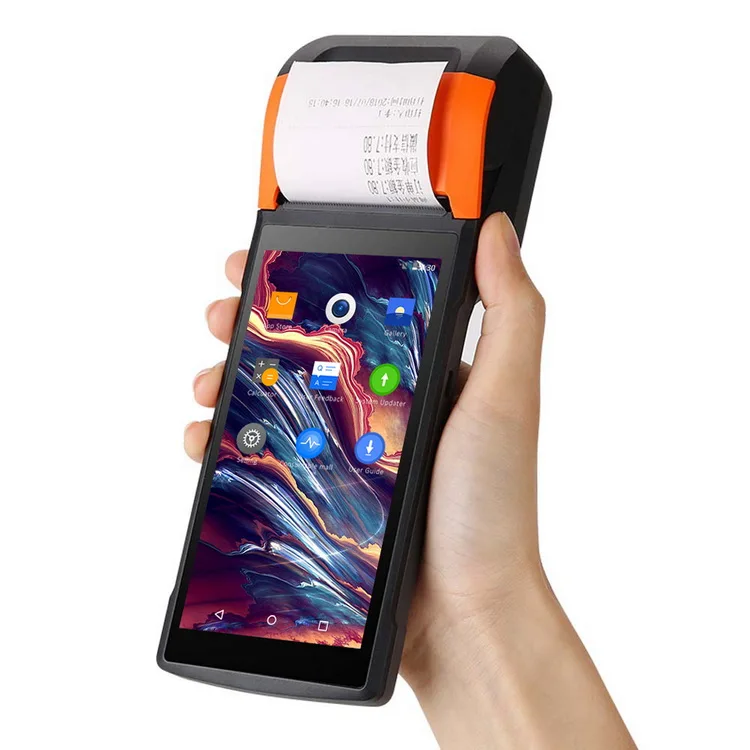 SUNMI V2 Android POS Terminal Receipt Printer Handheld PDA Printers with 5.45 inch Touch Screen BT WiFi
