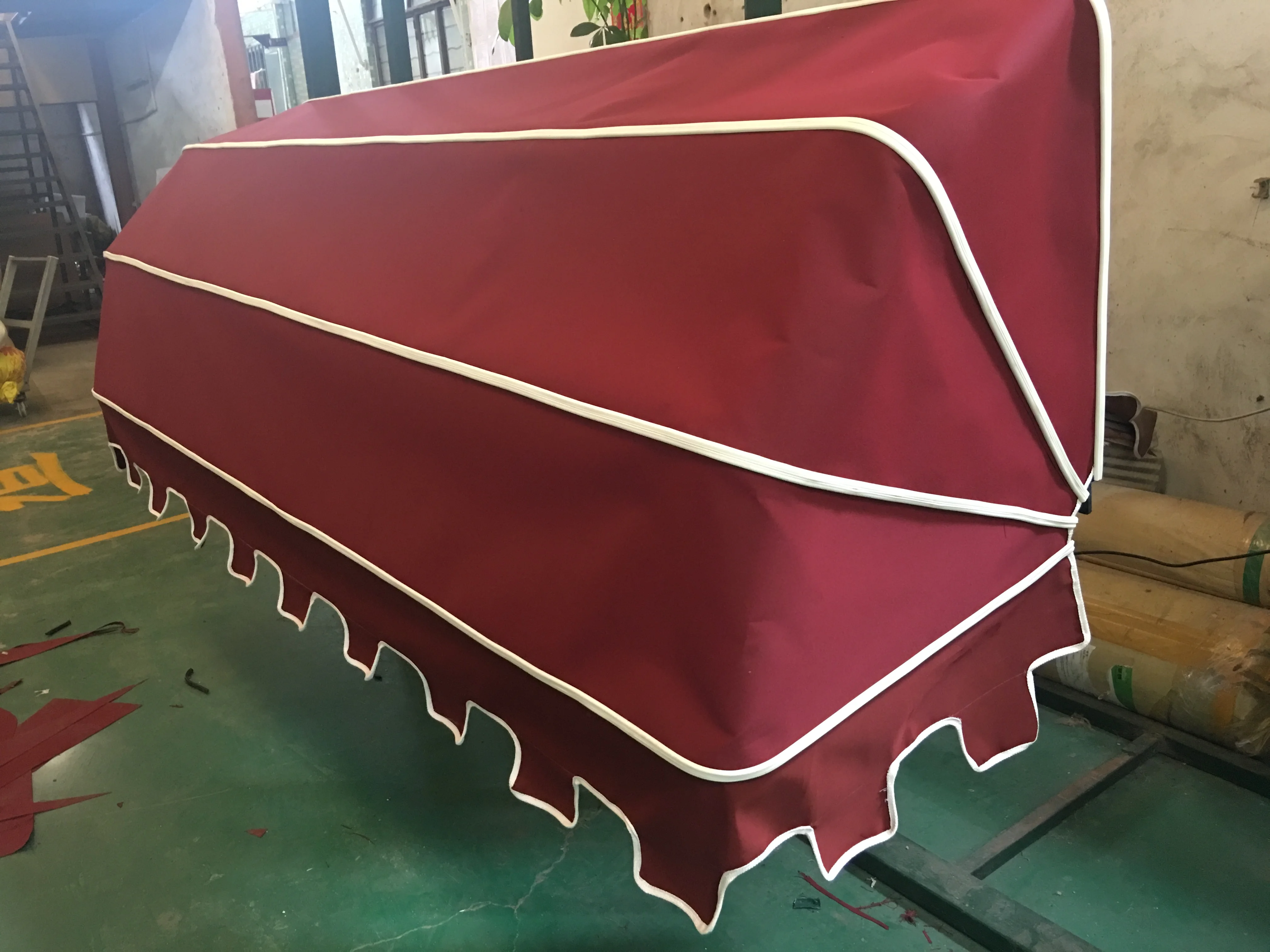 Aluminium Outdoor French Canopy Awning / European Style Retractable Window Awning