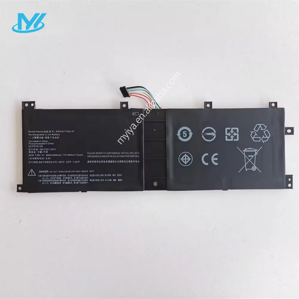 BSN04170A5-AT BSNO4170A5-AT Laptop Battery For Lenovo Ideapad Miix 510-12ISK 80U1 510-12IKB 80XE 520-12IKB 20M3 20M4 Battery
