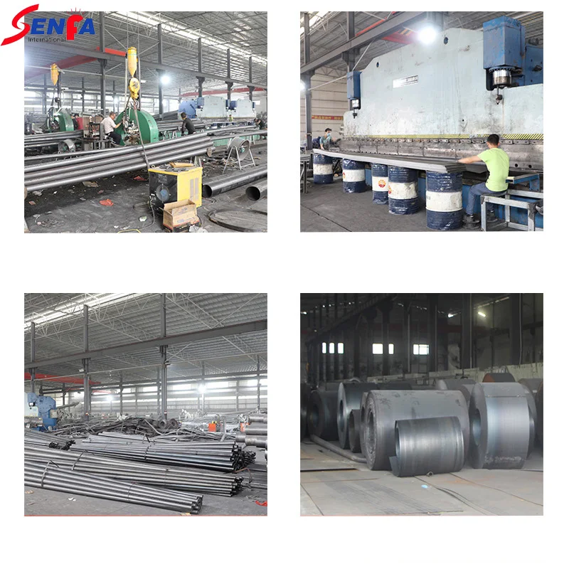 15Ft 20Ft 25Ft 30Ft Cast Aluminum Outdoor Road Lighting Column Steel Road Outside Lamp Pole