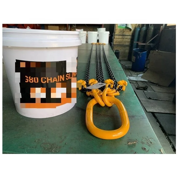 4 Leg Chain Sling   Chain Sling for Lifting    Lifting Chain Assembly Service