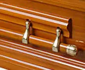 TD--A48 Factory price  wooden coffin with interior best choice high quality coffin