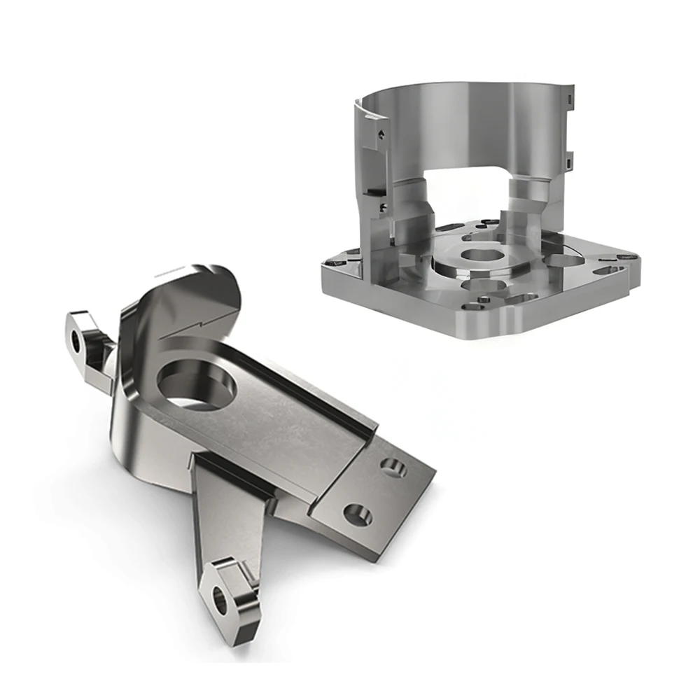 OEM CNC Machining Auto Mechanical and Industrial Engineering Parts Custom CNC 5 Axis Milling Aluminum Parts Machining Service