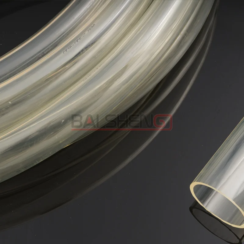 Wholesale TPU Plastic Air Hose Colored Pipe Highly Flexible Industrial tubing rubber high pressure hose