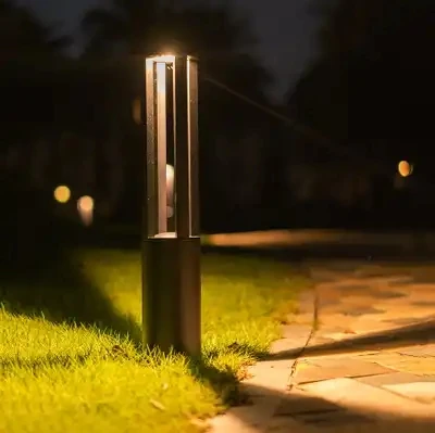 Customized 600MM 800MM Outdoor Landscape Pillar Lawn Lamp 7W 12W Garden LED Bollard LightPopular