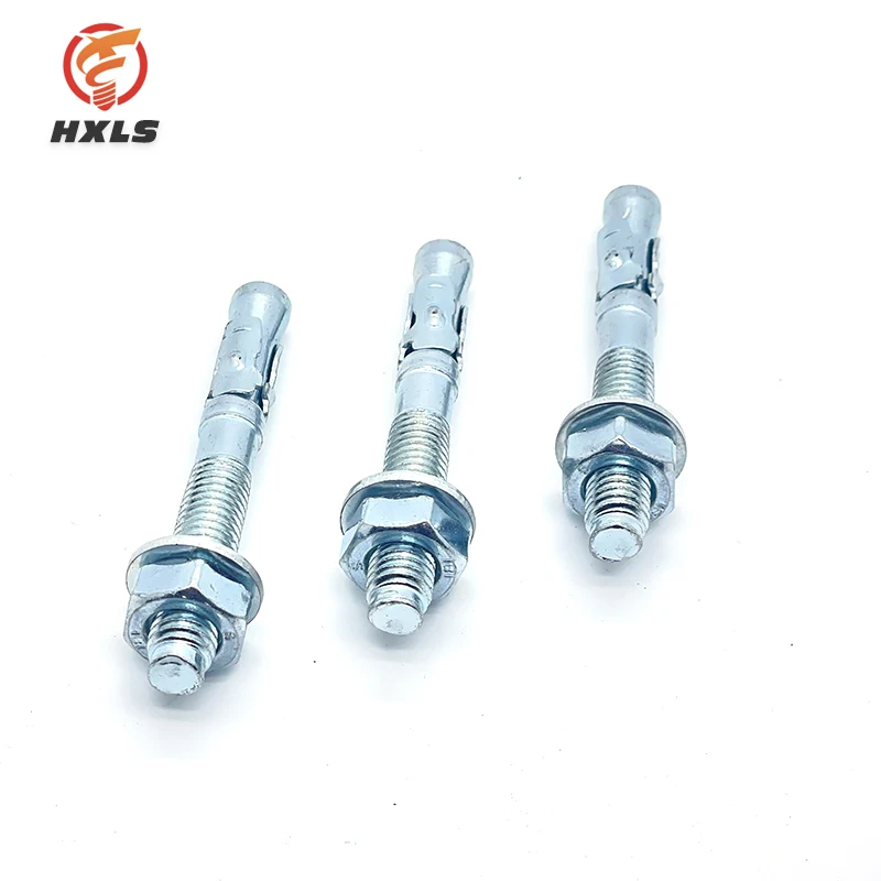 Plated Blue White Zinc Wedge Anchor Shenzhen Factory High Quality