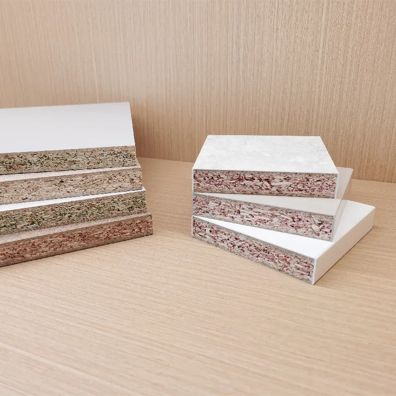 Hot Simple Customized Cheap Waterproof Chipboard E0 Grade Home Furniture Used Particle Board