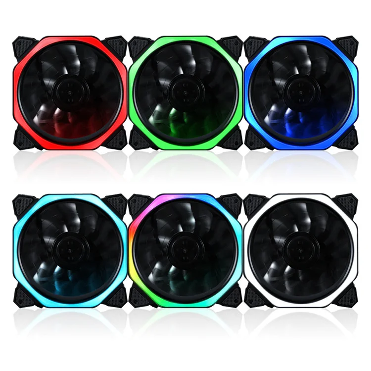 High Quality low price RGB radiator fan cooling 12025 RGB fans cooler cooling fan 120mm