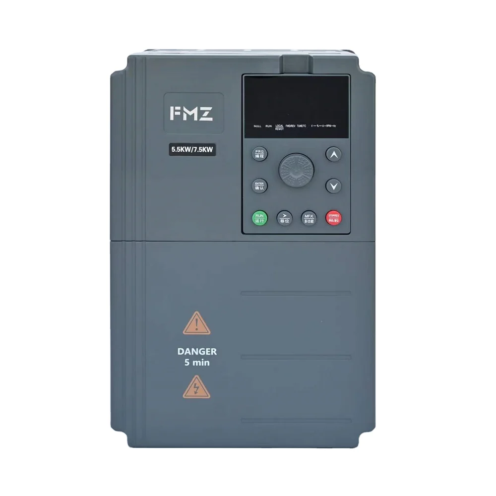 7.5kw 380v three phase to three phase vfd inverter frequency converter solar vfd pump drive vfd for elevator
