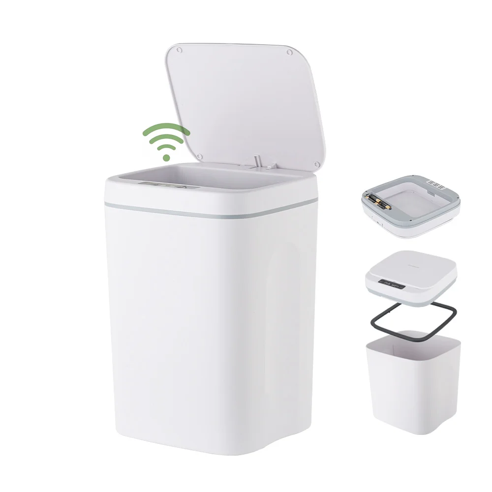 Интеллектуальный мусорный бак с датчиком и умным мусорным баком для кухни ванной комнаты внутреннего индукционного типа умные мусорные баки