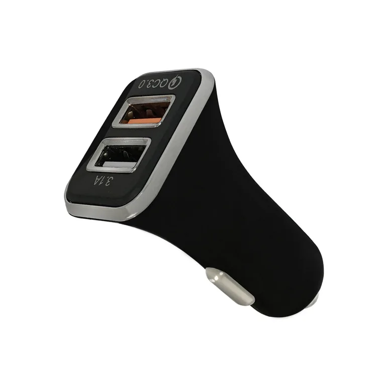 
QC3.0 mobile cell phone quick charge dual 2 usb car charger adapter for tablet for smart phone for samsung 