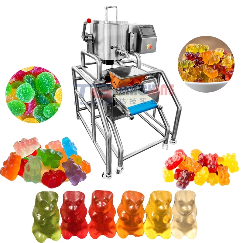 Factory Price New Designer Unique Gummy Candy Machine Laboratory Candy Gummy Machine For Candy Maker