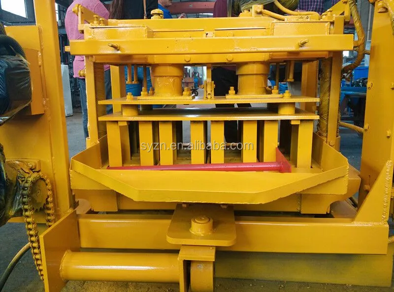 wholesale QMY4-30 Movable diesel Block Manual earth Concrete Hollow egg laying concrete block cheap price of brick machine