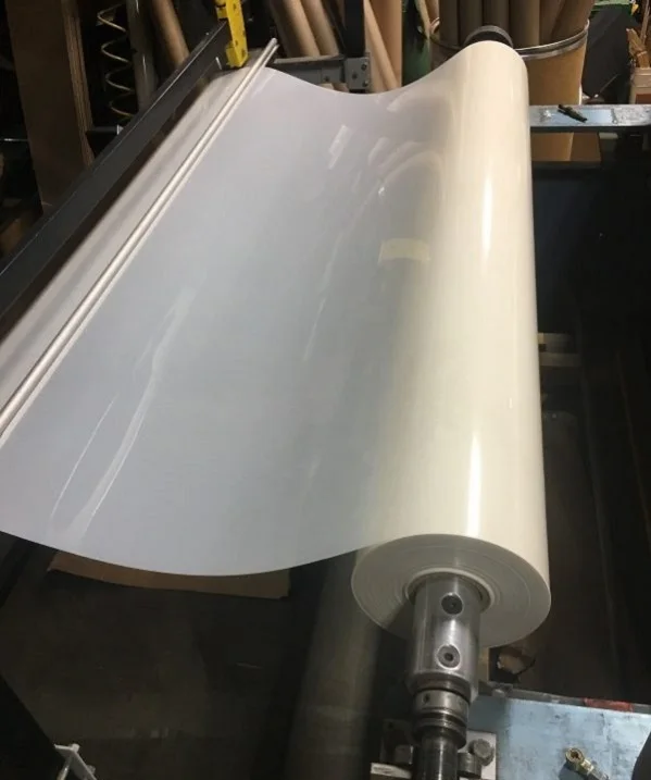 10mil *2000mm/2750mm/2800mm PET Mylar Film Roll Use For Hot Presses To Manufacture Wood Doors