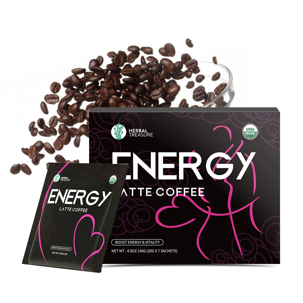 Medicinal Mushroom Coffee with Arabica Coffee Bean and Man Power Coffee Instant Drinks