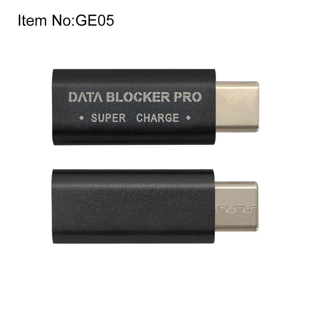 Super Fast Charger GE05 USB-C Data Blocker Pro 10W-65W with Custom Logo Printing