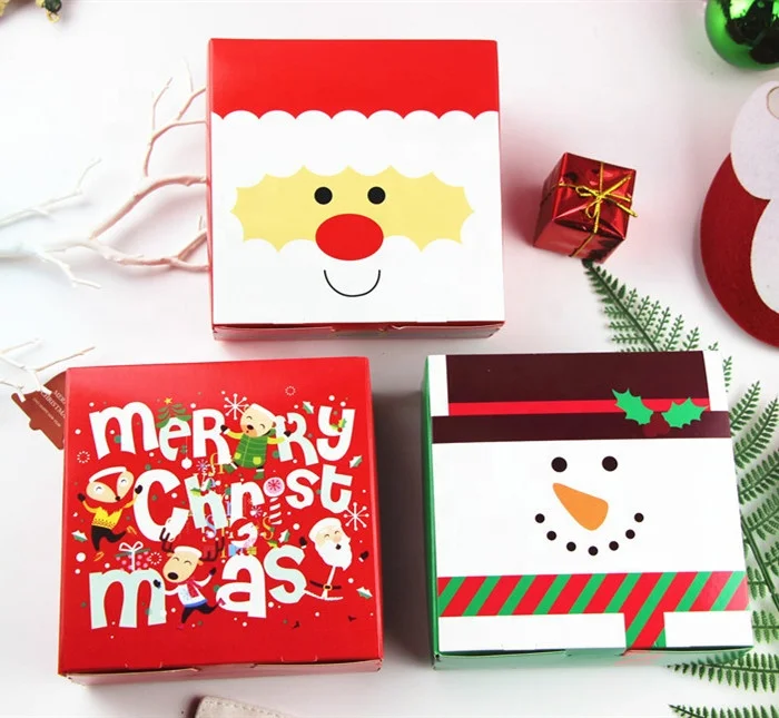 2024 Merry Christmas Stocking Packaging Boxes Custom logo
