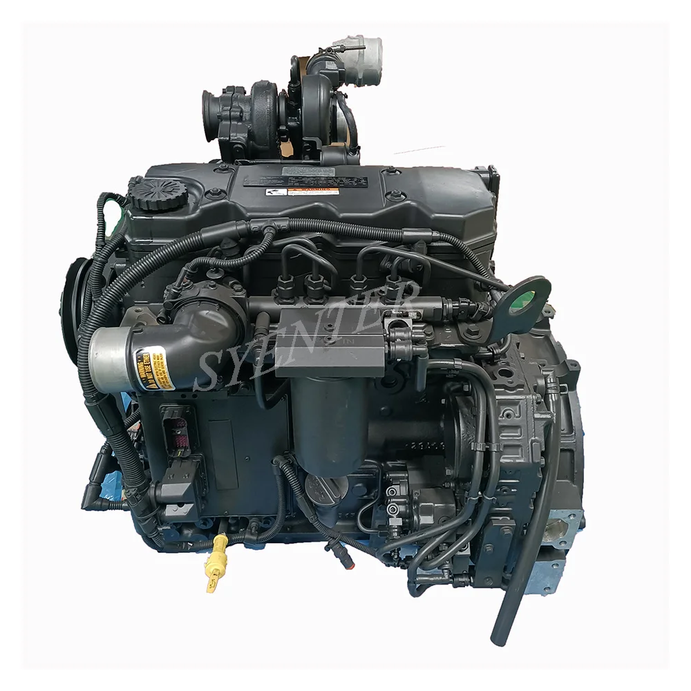 Новый QSB4.5 4.5L 103hp 130kw китайская производственная строительная техника полный дизельный двигатель в сборе