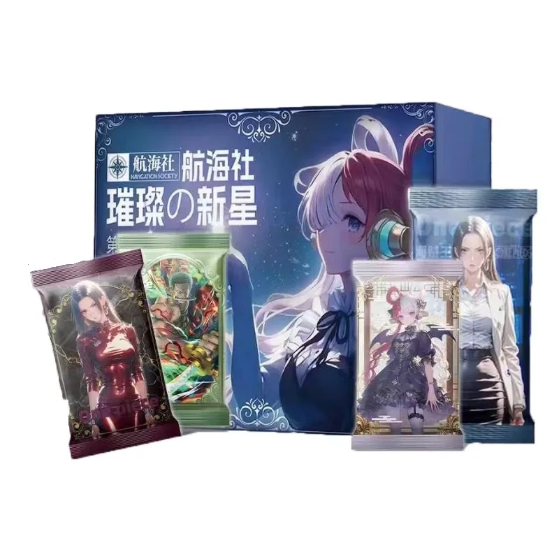 Wholesale One Pieces Game Playing Cards Booster Box Japanese Anime Zoro Luffy Nami Collection TCG CCG Card Toys Gifts for Kids