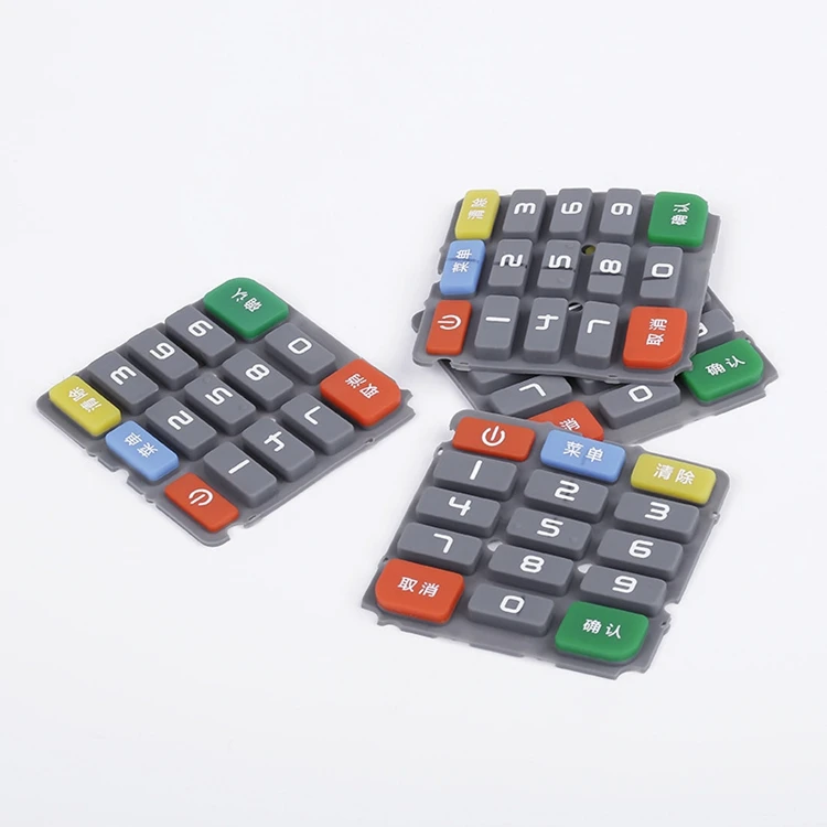 Cheap Silicone Keypad Button Rubber Backlit Silicone Switch Button silicon rubber keypad