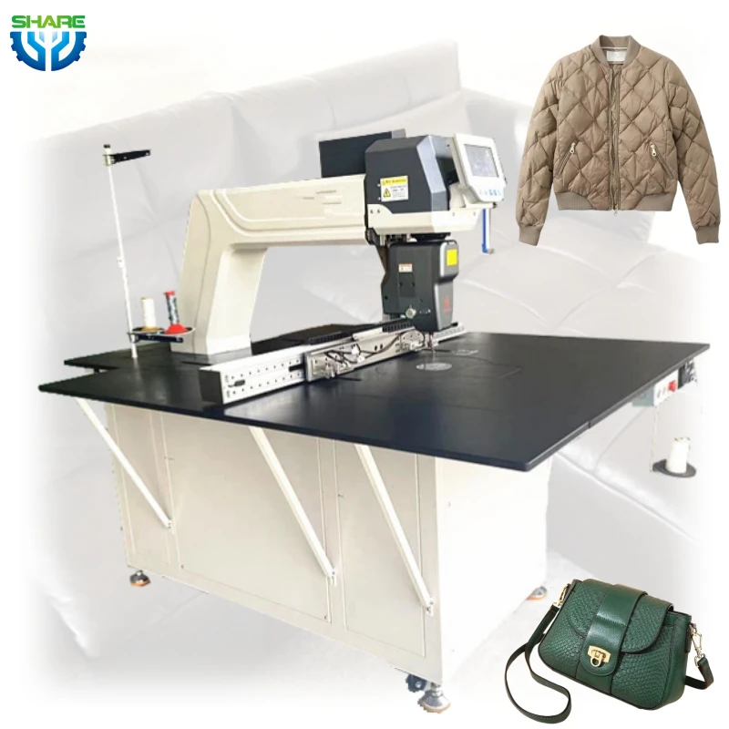 360 программируемая роторная сверхмощная шаблонная швейная машина Компьютеризированная cnc для изготовления автомобильных сидений