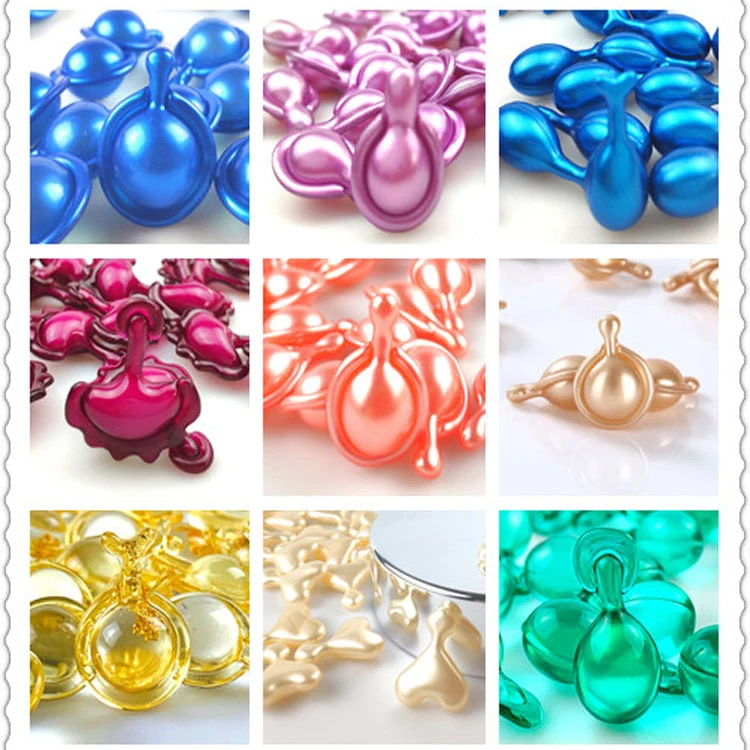 Free Sample Hyaluronic Acid Face Serum Capsules Placenta Anti Wrinkle Moisturizer Improves Skin Vitality Capsule Serum Skin Care