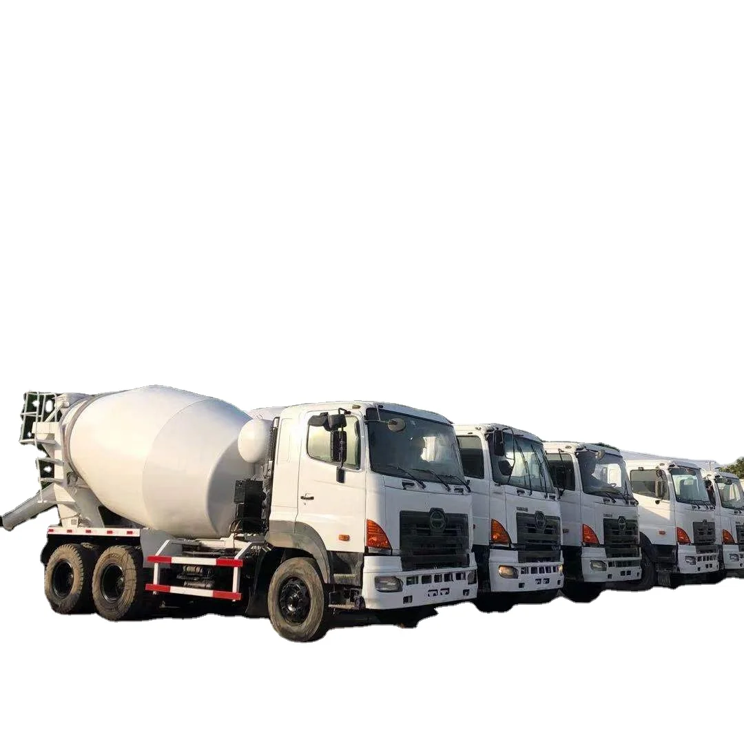 Б/у Бетономешалка hino 700 серии 10 кубических метров