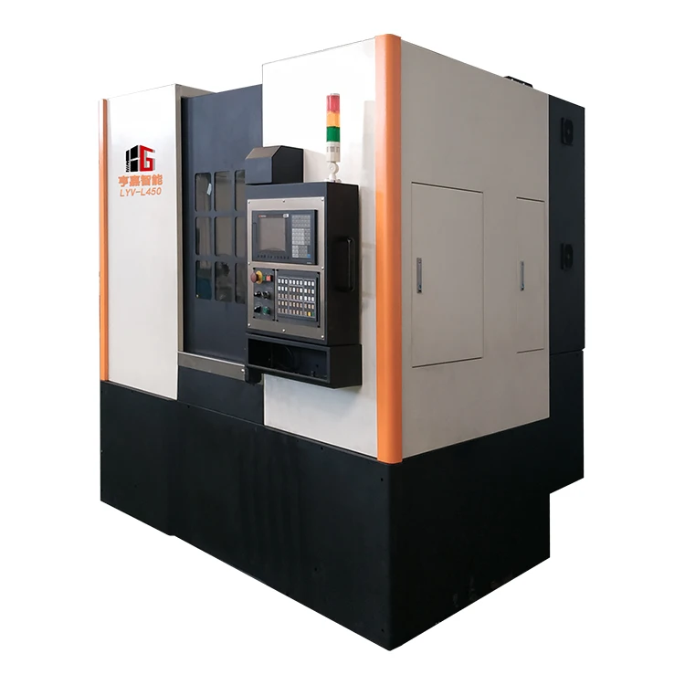 Hengga LYV-L450 Factory Directly CNC Vertical Turning Lathe Machine CNC Lathe Machine Control Brake Disc Grinding Lathe