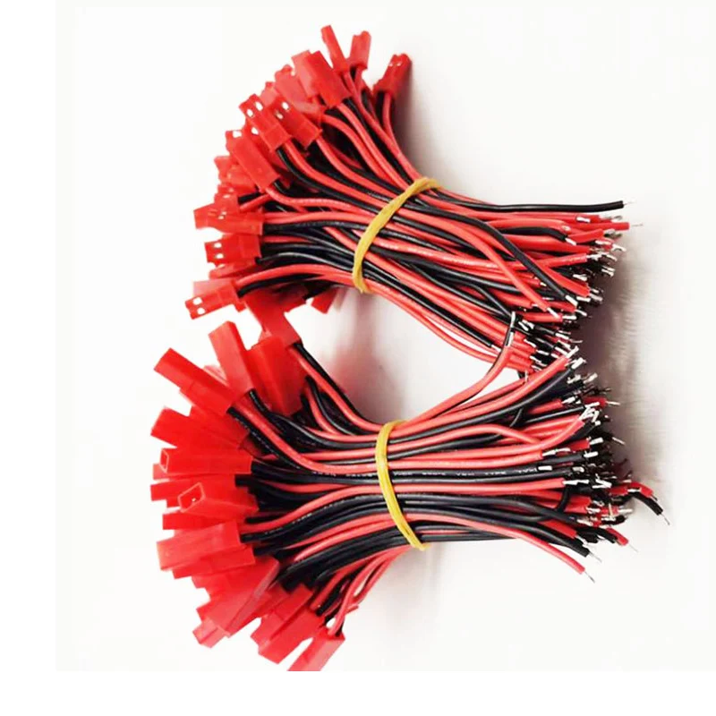  Red SYP JST Connector Plug Cable 22AWG 150mm Silicone Wire For RC LED BEC Lipo Battery Helicopter FPV Drone