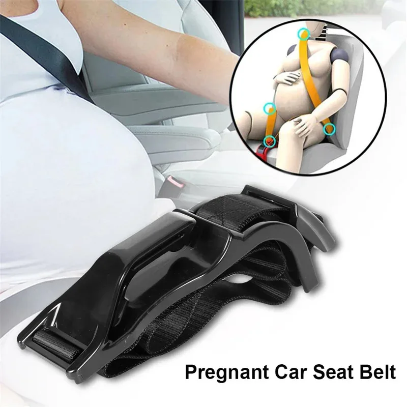 Pregnancy Seat Belt Adjuster Seat Bump Strap for Pregnant Women Protect Unborn Baby Prevent Compression of Abdomen Maternity