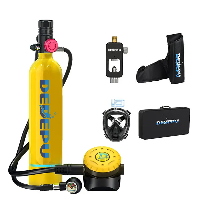 Diving Equipment Mini Scuba Diving Cylinder Air Tank Gear Spare Air Scuba Snorkel Regulator Respirator