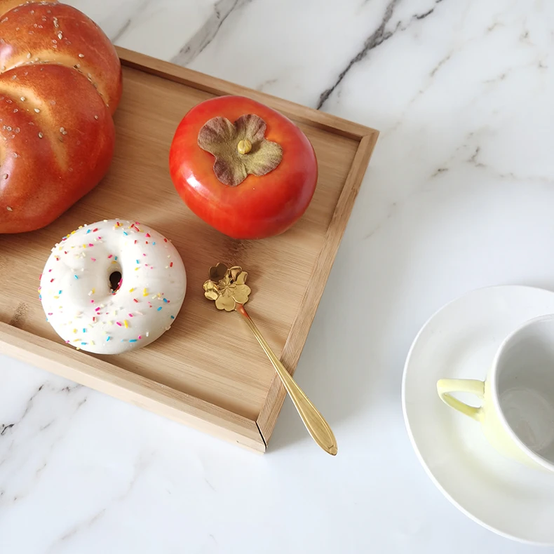 Artificial persimmon fruit kitchen decor artificial fruit