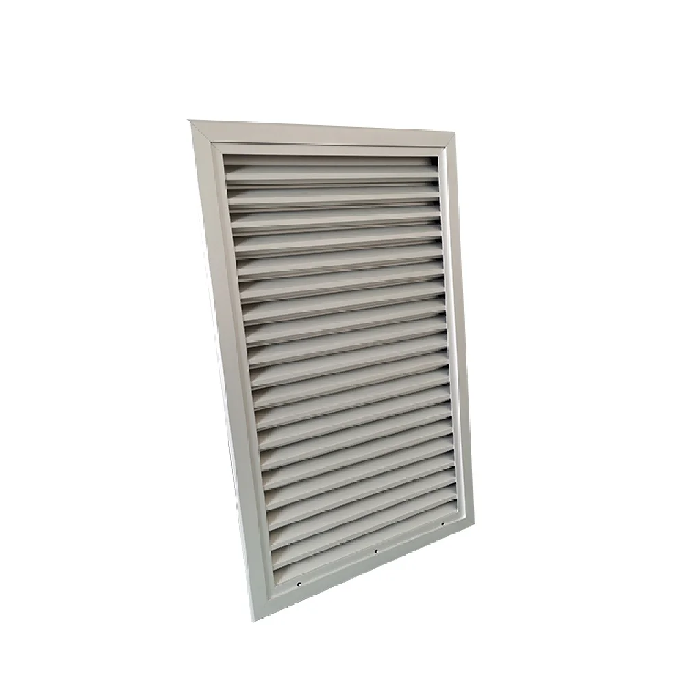 Window aluminum exterior louver waterproof electric ventilation louvers EV charging station customized louver