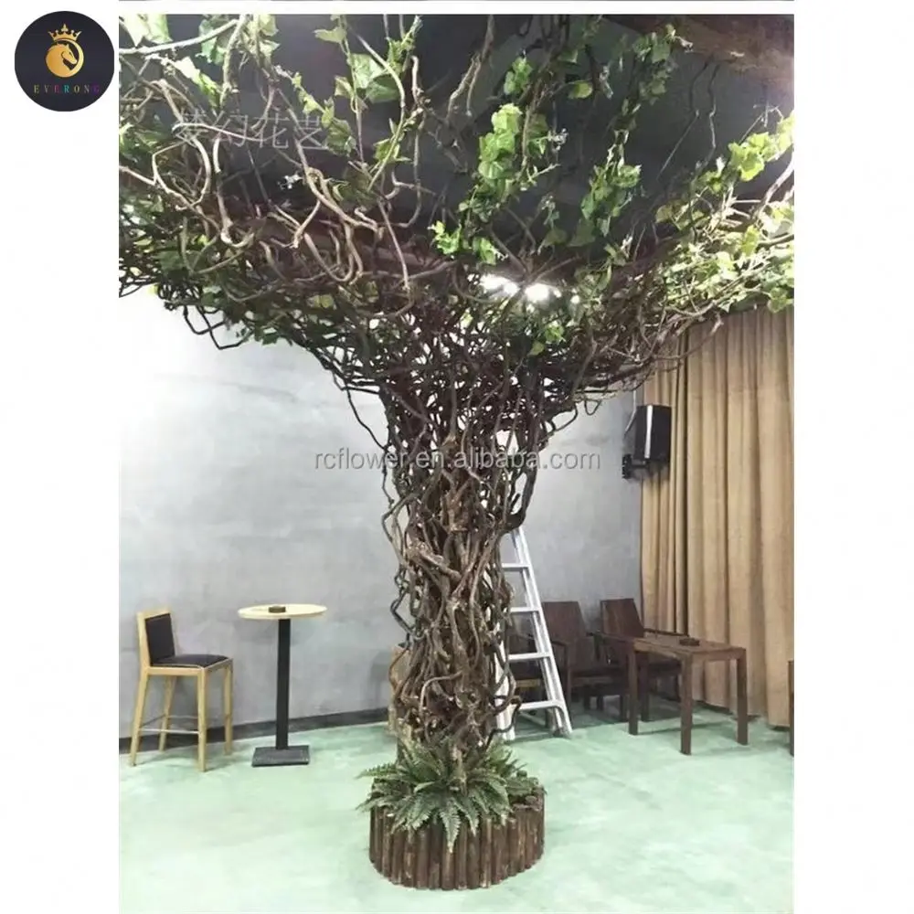 3M Simulation Tree Vine Dead Vine Wedding Background Decoration Red Mountain Rattan Pipe Window Rattan Leaf Vine Branch Plant