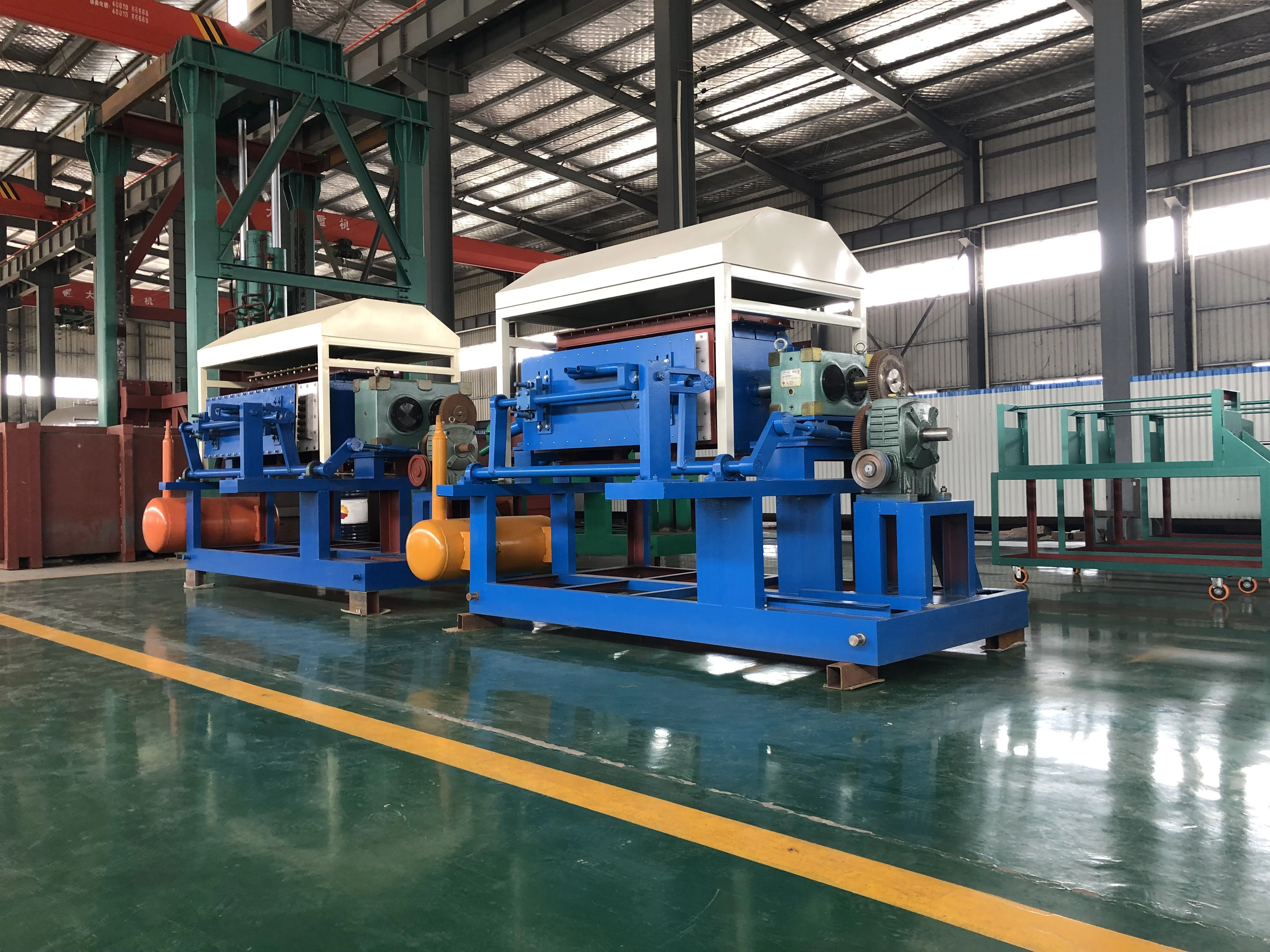 Automatic Paper Pulp Forming Egg Tray Machine Production Line with Plastic Mold