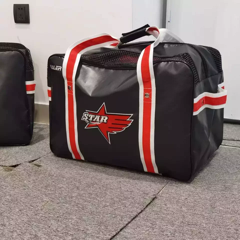 EALER SPORTS Custom Hockey Bag Ice Hockey Equipment Embroidery Hockey Goalie Bag