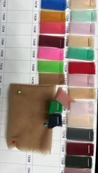 Strong Light Nude Corset Net Mesh Tulle fabric Organza Mesh Fabric organza frock fabric for girl