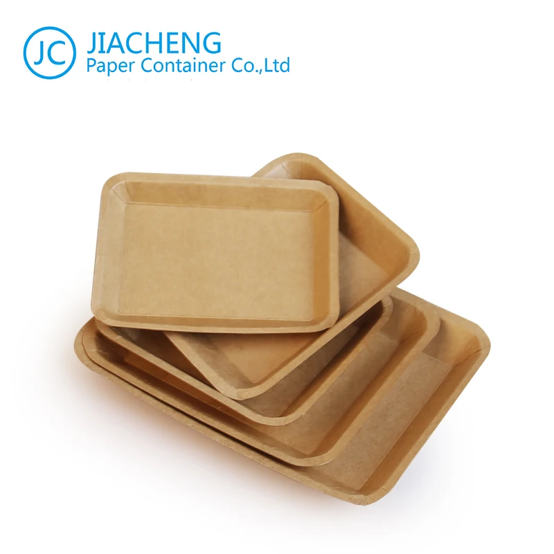 
Creative oil proof vegetable and fruit salad box disposable fried chicken rice chips kraft paper box for barbecue 