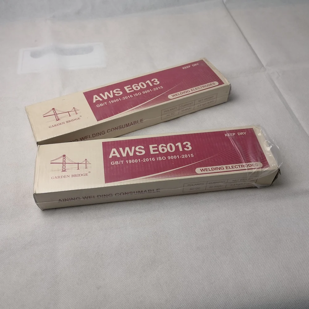 
golden bridge welding electrode e6013 welding rod 