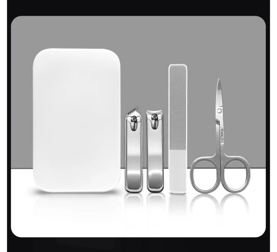 High Quality Professional Manicure & Pedicure Set New Trend Nail Clippers with Magnetic Box High Quality Nail Cutters