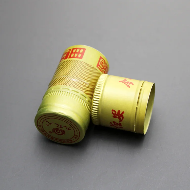 Hot Sale Custom Colour Closures Spirits Bottle Cap Vodka Bottle Lid Aluminum Ropp Screw Cap