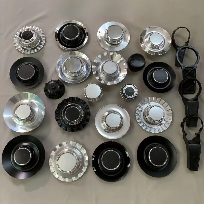 Customized Luxury Car Rim Chrome Finishing Floating Center Caps Cover for Mercedes-Benz Land Rover Rolls Royce hub cover