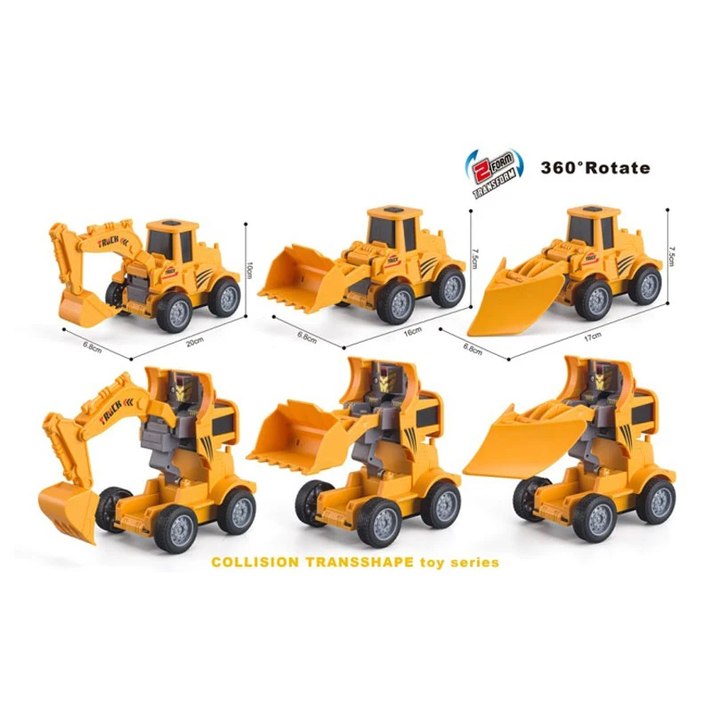 Customized Children Friction Truck Concrete Mixer Engineering Truck construction Model Pretend Play Friction Vehicle Truck Toy